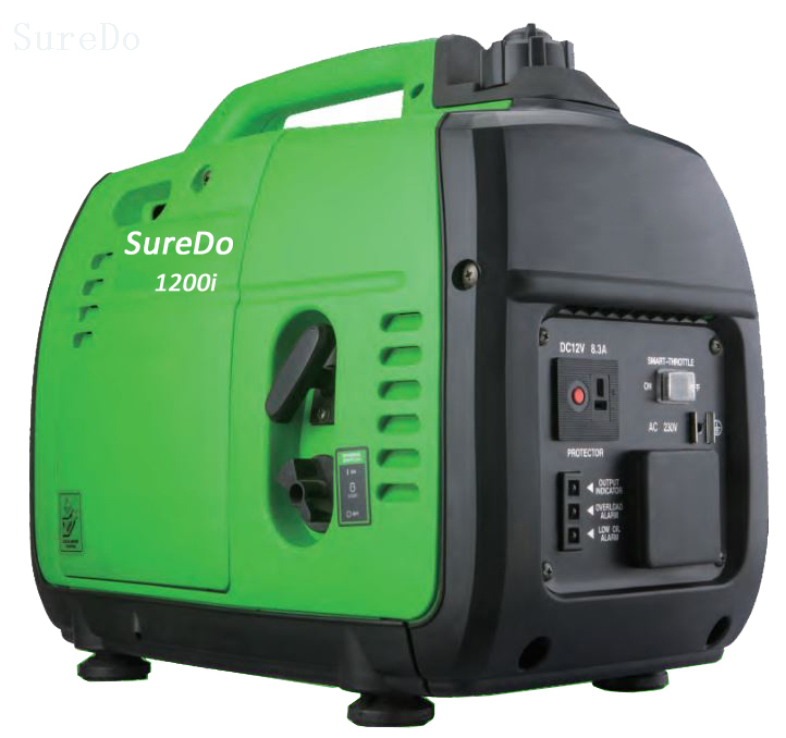 Suredo-1200i Mini Portable Silent Digital Inverter Generator Gasoline Sets